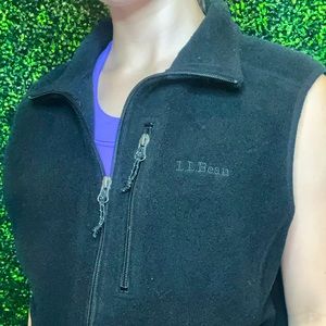 LL Bean Black Vest